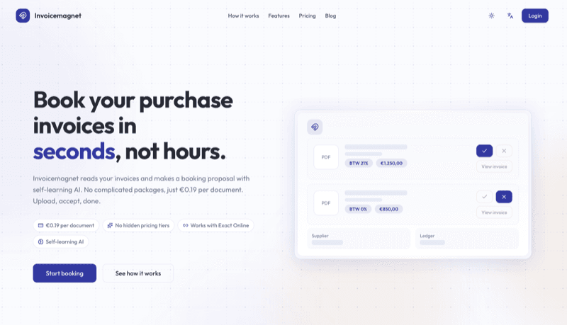 Invoicemagnet product screenshot