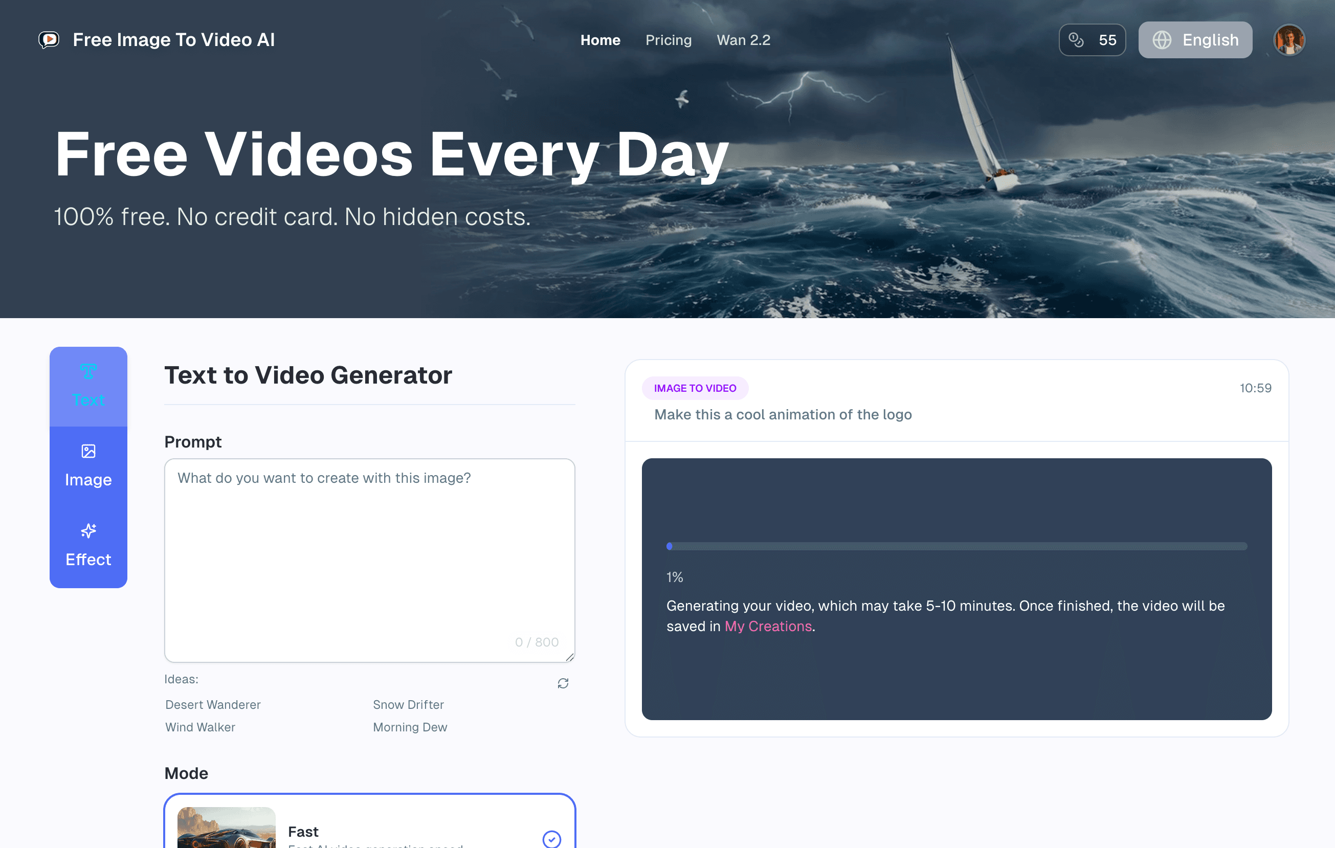 Free Image To Video AI