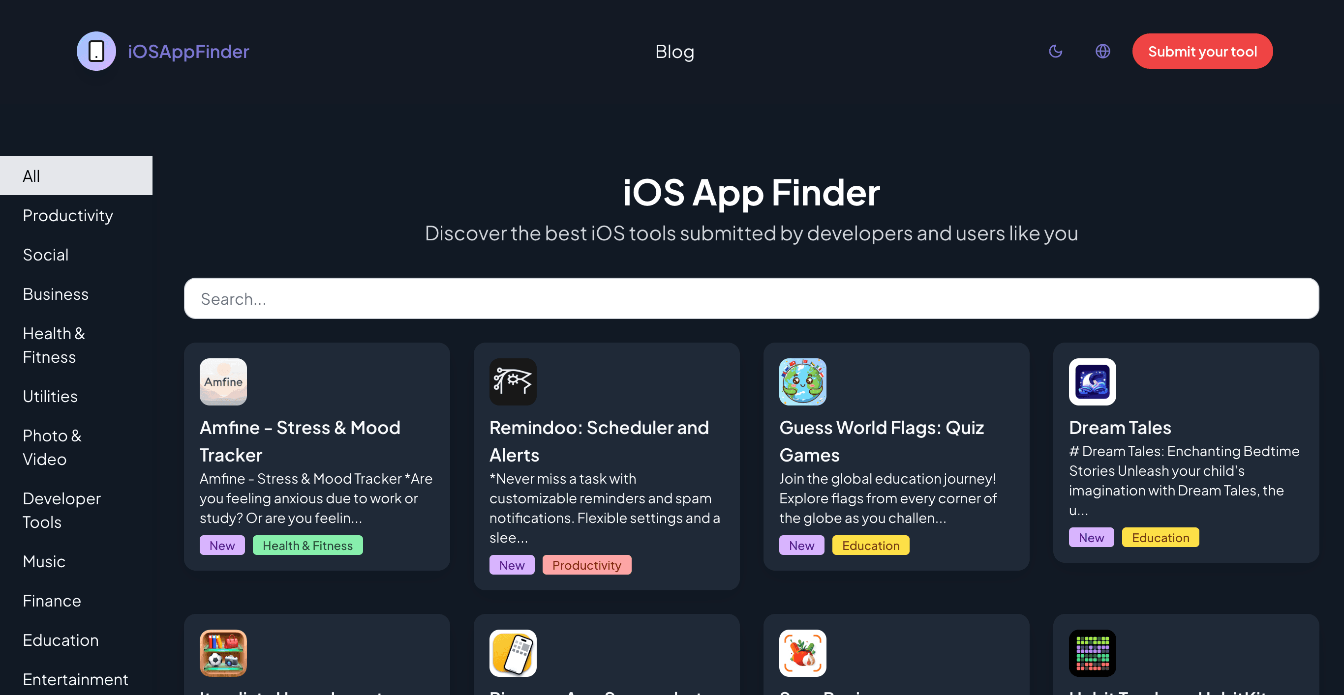 iOS App Finder